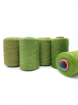 100% Eco Friendly Artificial Grass Yarn Customized Design