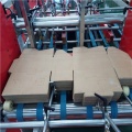 Semi-automatic folder and gluing machines for box