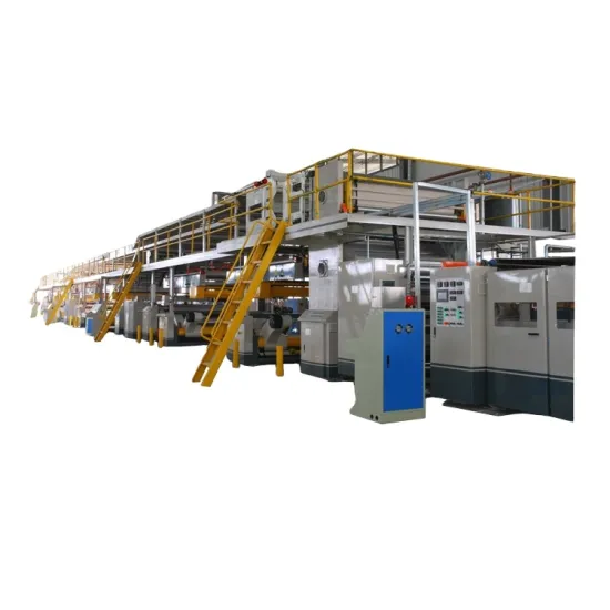 High Speed Fully Automatic 3/5/7 Ply Corrugated Cardboard Production Line
