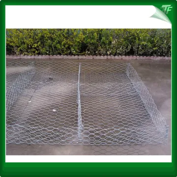 pvc coated gabion box stone wall mesh cage