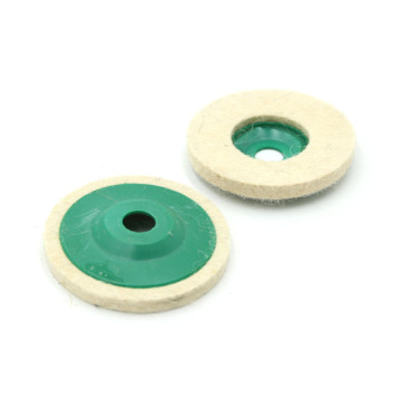 Wool Felt Polishing Wheel Disc, 5 Inch, for Glass and Mirror