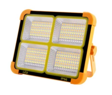Solar Powered Tri-color Flat LED Flood Lights