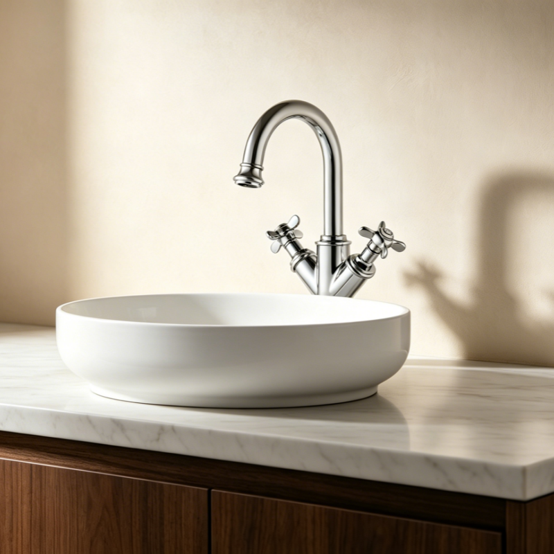 traditional taps basin