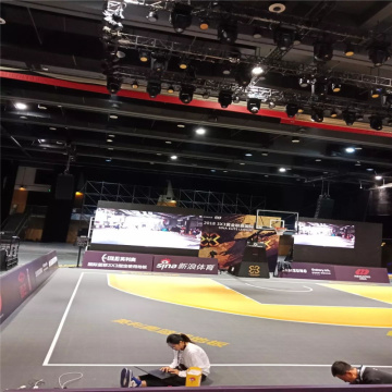 Modular FIBA 3X3 Official court Enlio SES basketball