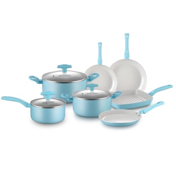 2021 Set di pentole in ceramica non stick di alta qualità per l'ingrosso