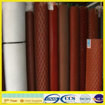 decorative pattern expanded metal/plastic coated expanded metal/decorative metal banding