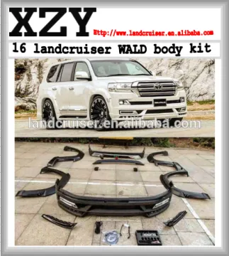 2016 new arrival for FJ200 LC200 landcruiser WALD style body kit
