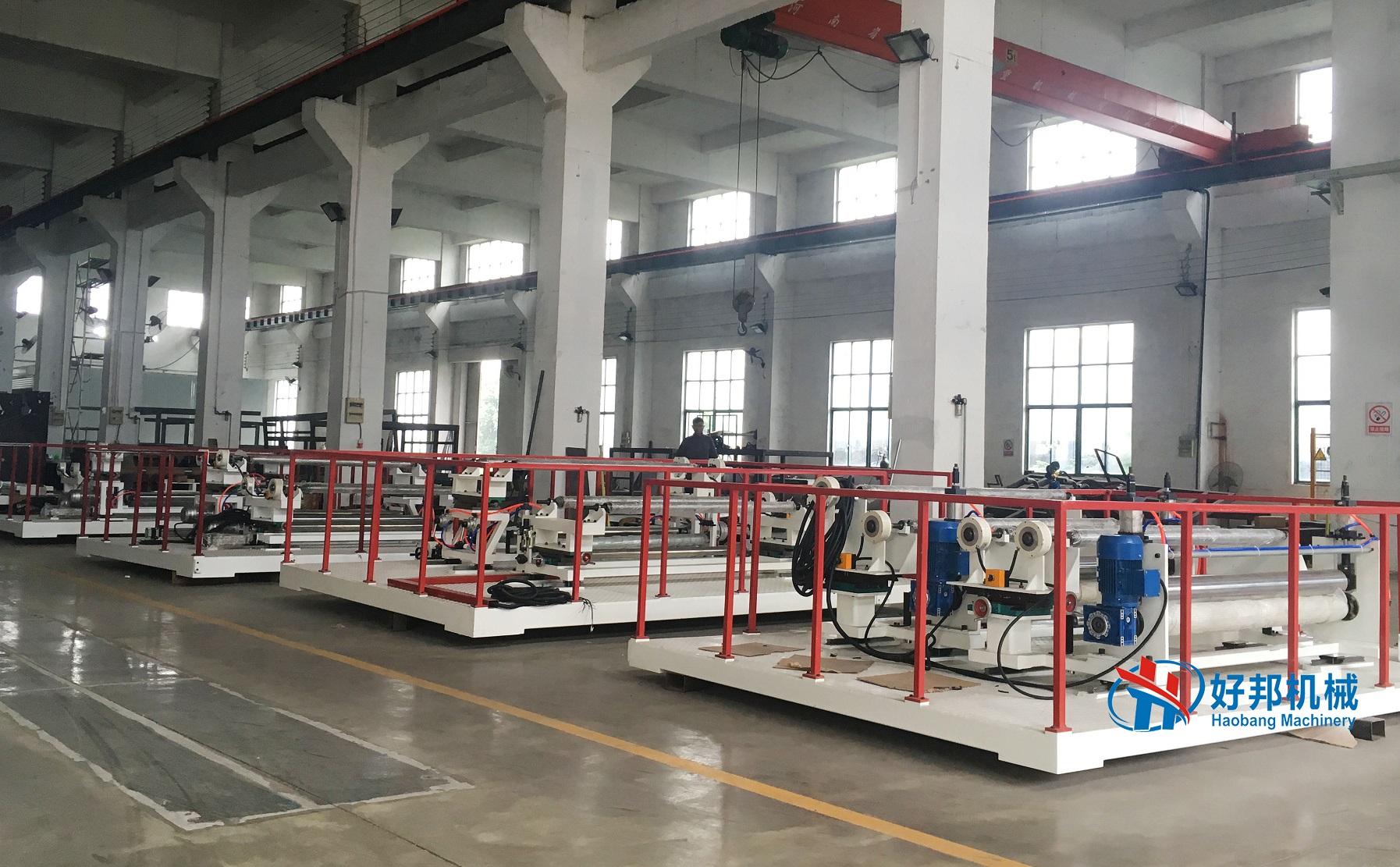 SPC Floor Production Machine