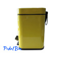 Household Elegant Black 3L Bathroom Dustbin