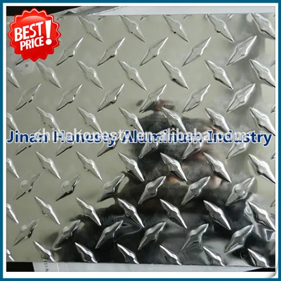 Cast 1100 1050 1060 3003 5052 5083 diamond aluminum plate
