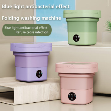 2024 Factory Sale: Antibacterial Folding Mini Washing Machine