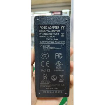 CE FCC zatwierdził 84 W 12V 7A Adapter Power