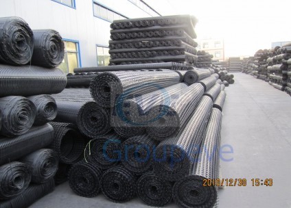 Geogrid poliester