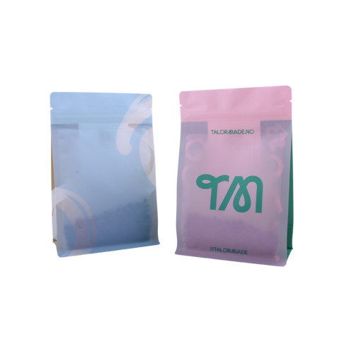 Najnowsze lasowe drukowanie niestandardowe płaskie dolne torby do kawy z zaworem