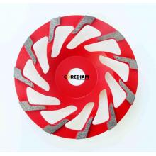 115mm High Quality L Segment Cup Wheel