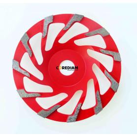 115mm High Quality L Segment Cup Wheel