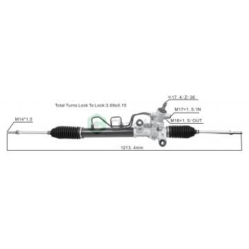 ระบบพวงมาลัยคุณภาพสูง RHD Hydraulic สำหรับโตโยต้า