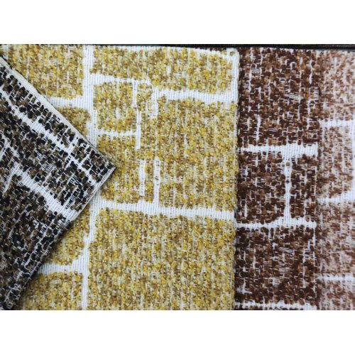 Tela de chenilla para tapicería de sofá de sala de estar