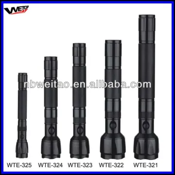 high power Aluminium LED rechargeable flashlight