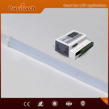 Intelligent SMD5050 DMX RGB LED tube for building lighting