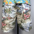 top quality men Printed strappy beach shorts