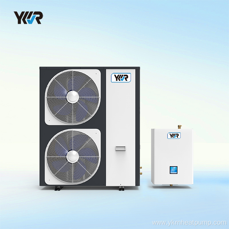 R32evi dc inverter water air source heat pump