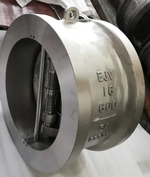 Duplex stainless 600LB wafer check valve
