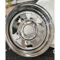 Roues de remorque en acier 13x6 de haute qualité Chrome personnalisé