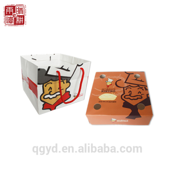 new design color box for cheese cake,food packaging box, paper food box