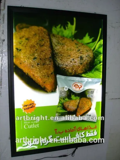 Advertising single side ultra thin LED (light box)