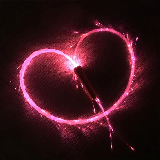 34 Colors 13 Light Modes LED Fiber Optic Flow Light Whip