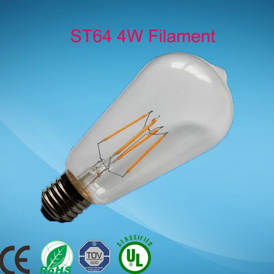 led production line A60 ST64 4W 6W LED filament lamp bulb E26 E27 B22 high brightness led bulb filament, super bright led lights