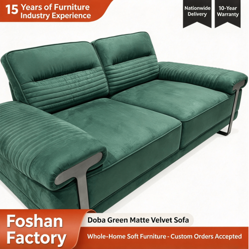Sofa Fabrik Dopamin Retro Moden untuk Ruang Tamu Kecil