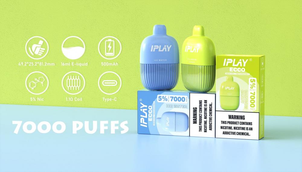Iplay Ecco 7000 Puffs Pod Disposable Vapes, High Quality Iplay Ecco 7000  Puffs Pod Disposable Vapes on Bossgoo.com