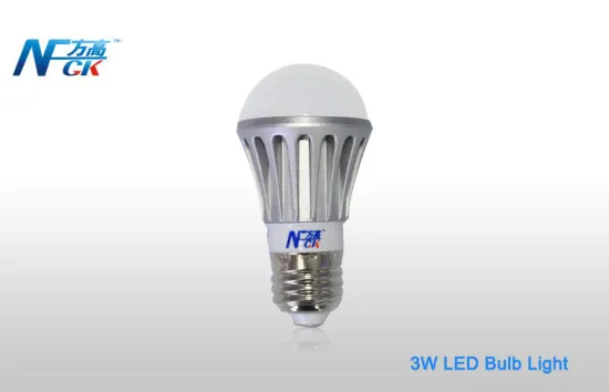 High Power 3w 220v E27 Household Led Light Bulbs , Factory Led Bulb Lighting