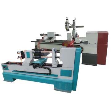 Automatic Cylinder Material Wood Lathe for Wood Engraving Machine