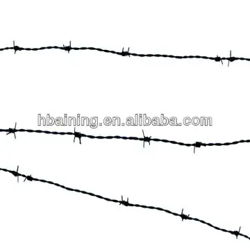 barbed wire fence crimp