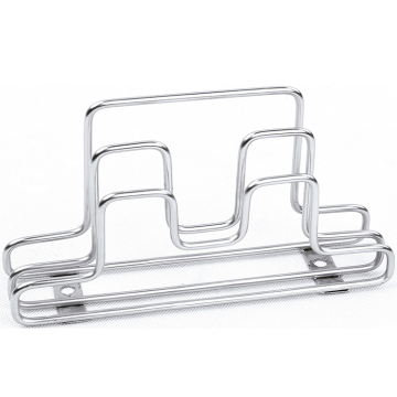 304 Stainless Steel Cutting Board Rack and Knife Holder Storage Solution