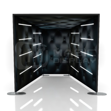 High-Quality LED Lighted Backdrops for 360 Photo Booths: Perfect for Party Events