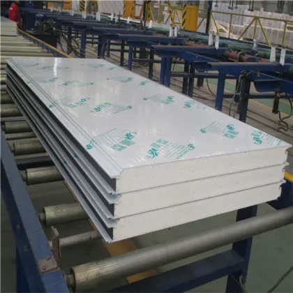 PU Insulated Factory Partition Wall Panels Used Fireproof Wall Materials