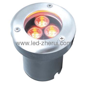 3*1W LED Underground Light
