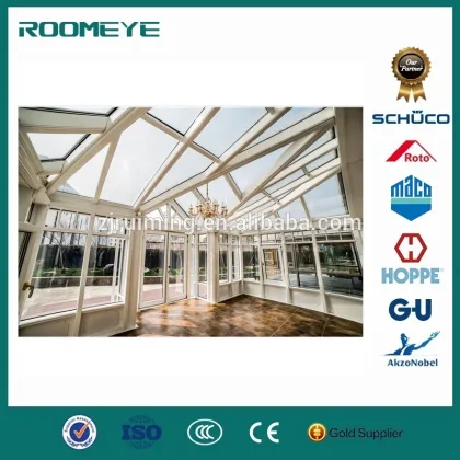 ROOMEYE Aluminium Clad Wood Glass House
