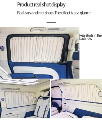 Van Curtains and Car Sunshade Curtains for Business Vehicles
