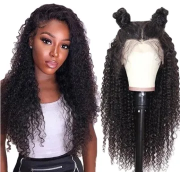 Wholesale Deep Wave HD Full Lace Wigs Human Hair Lace Front Peruvian Virgin Hair 360 Lace Front Wigs for Black Women