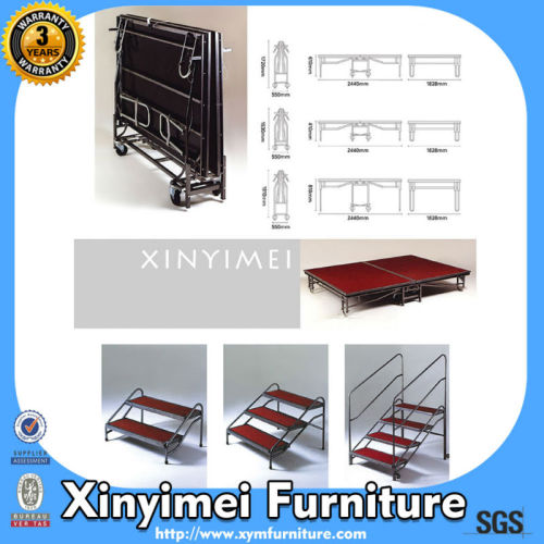 Iron Stage Portable Stage Mobile Stage For Sales XYM-P03