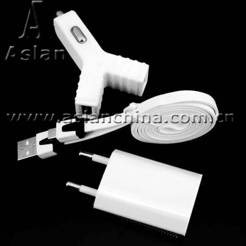 Good Use Cheap Europe Y Shape Car Charger Kit for Samsung (AK-057)