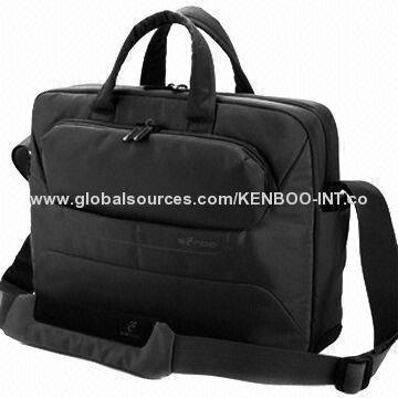 High-quality Laptop Bag with Zipper Compartment and Webbing Handle