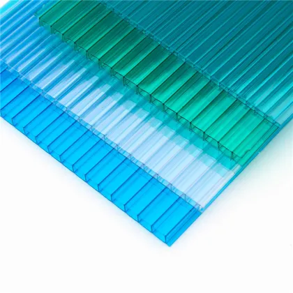sunshine PC version Anti-UV surface hollow sheet
