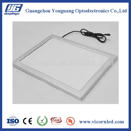 YG-Y A4 Snap frame Slim LED Light box, Round Corner LED Light box