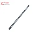 Bimetallic solong tornilyo bariles para sa plastic extruder